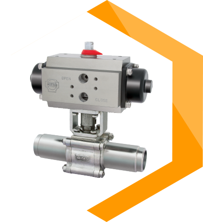 Buttweld Ball Valve with Actuator
